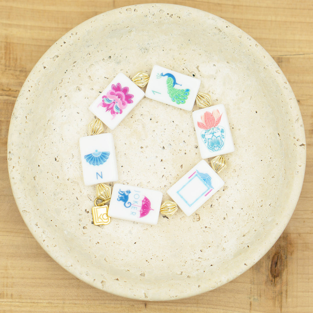 Mahjong Tile Bracelet