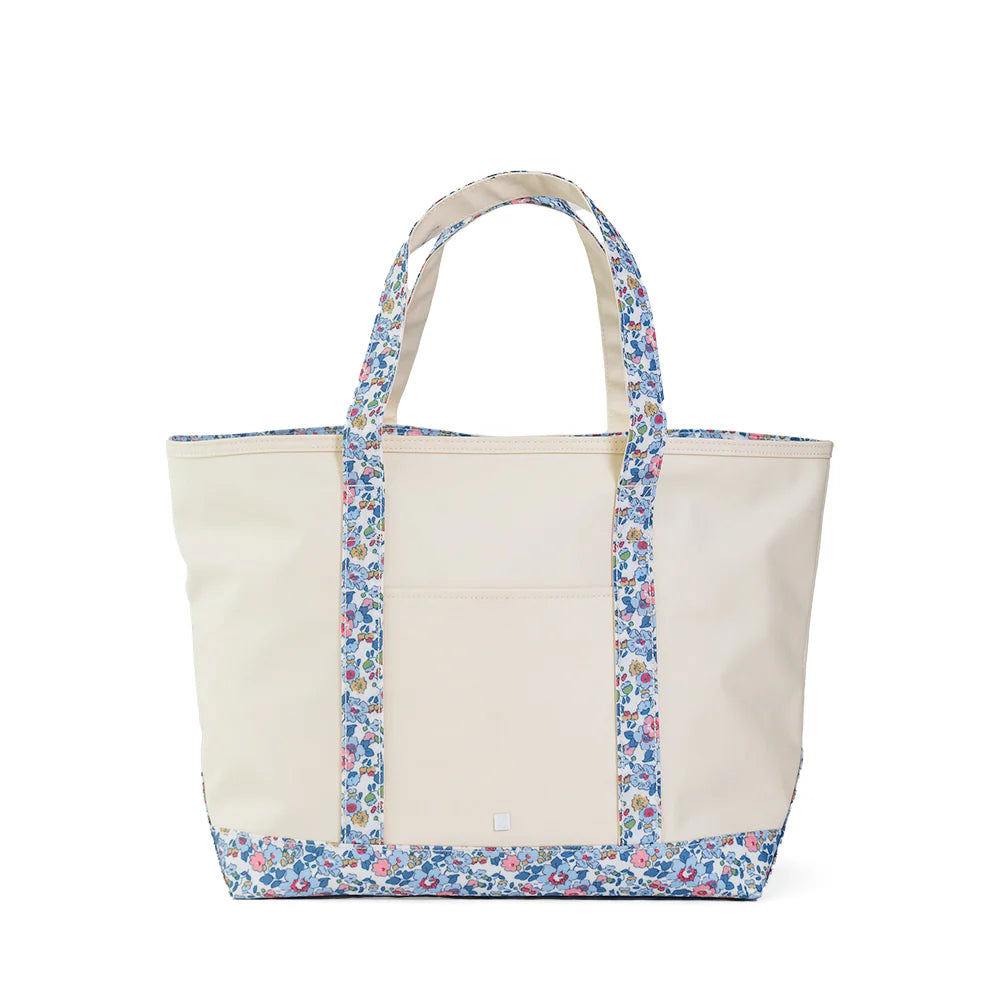 Coated Canvas Maxi Tote