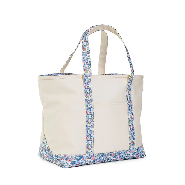 Coated Canvas Maxi Tote