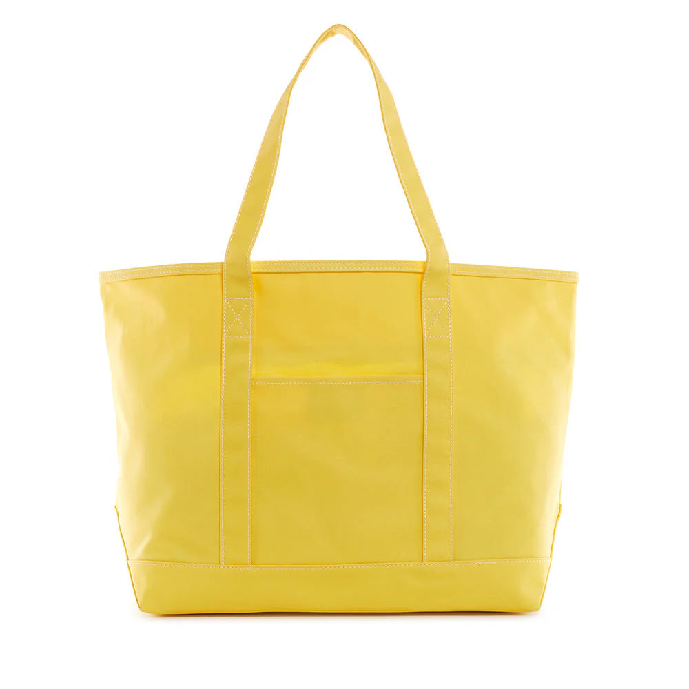 Coated Canvas Maxi Tote