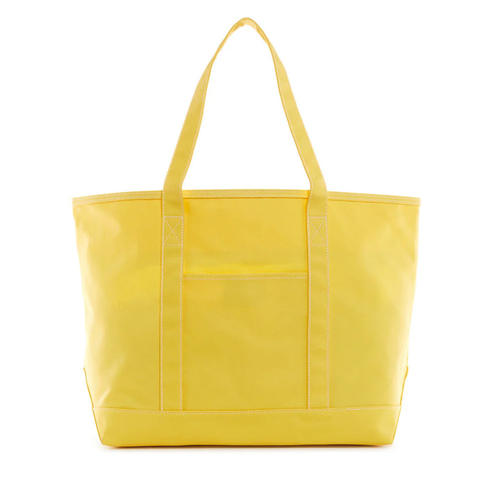 Coated Canvas Maxi Tote