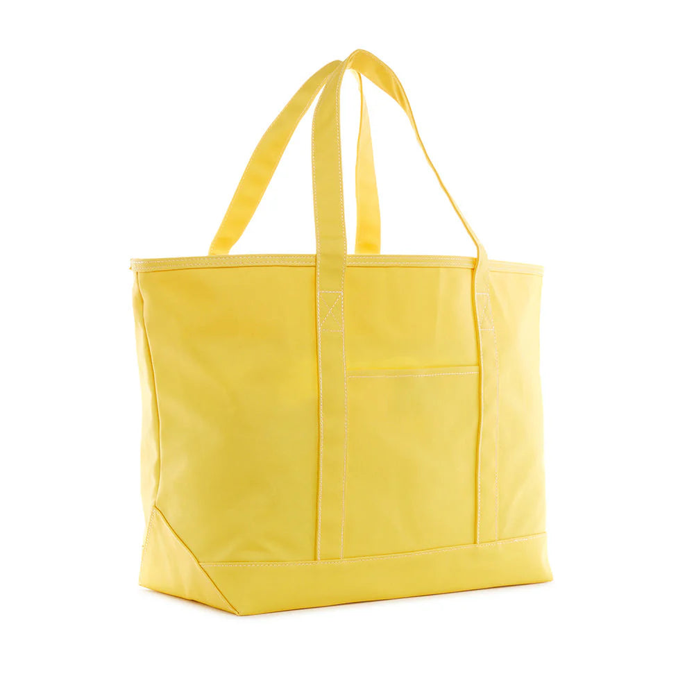 Coated Canvas Maxi Tote