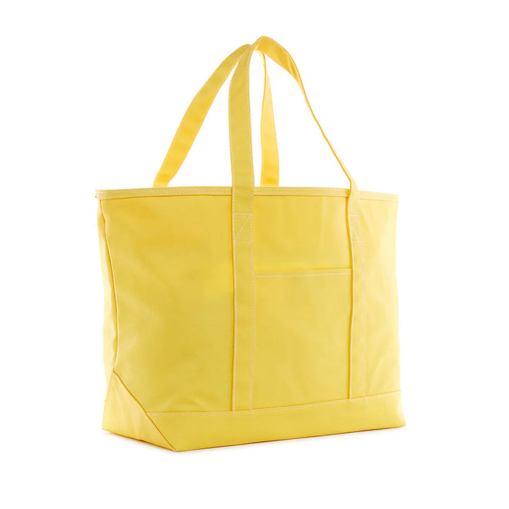Coated Canvas Maxi Tote
