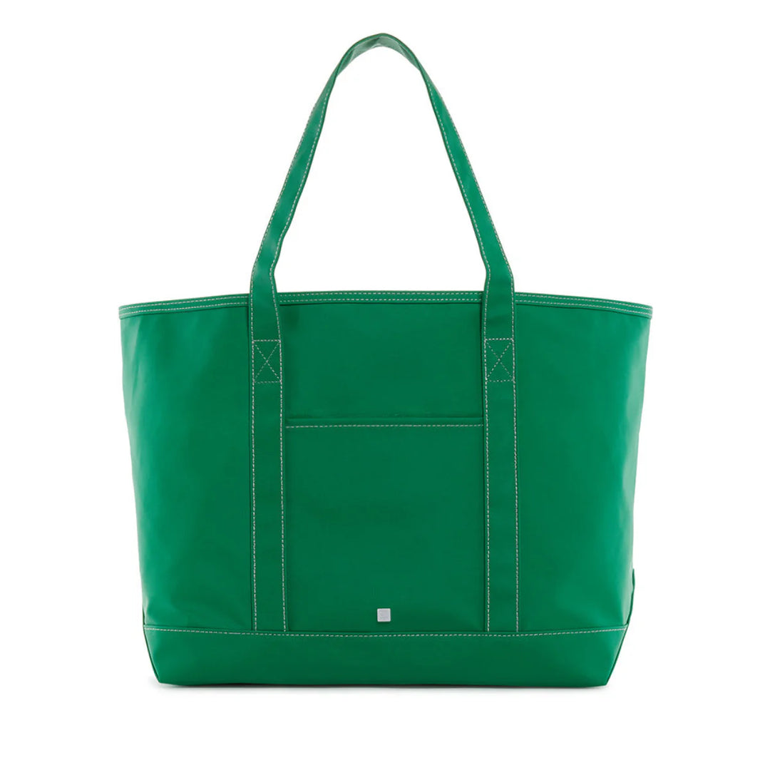 Coated Canvas Maxi Tote