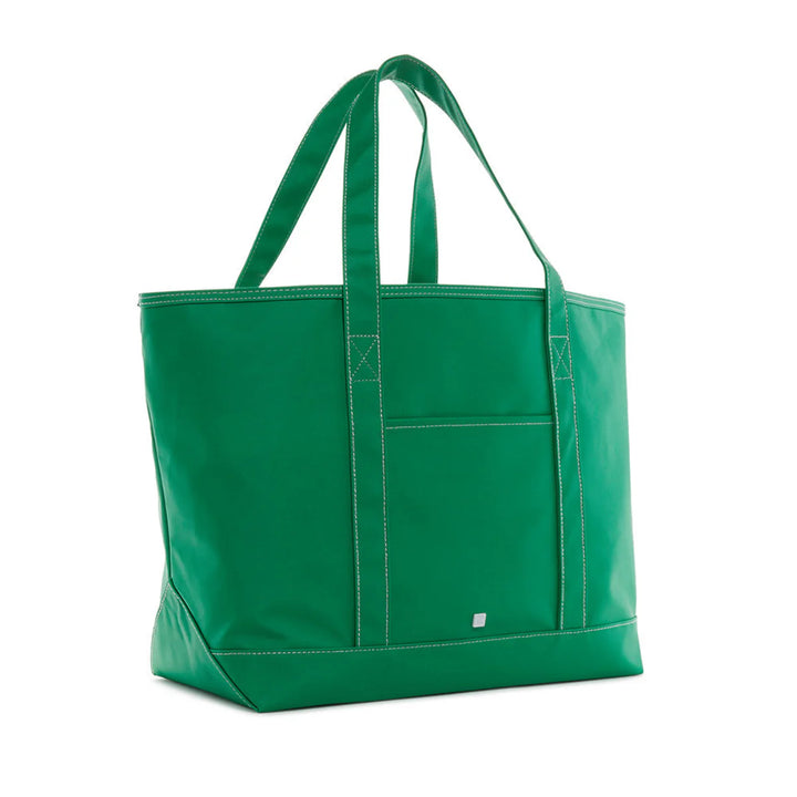 Coated Canvas Maxi Tote