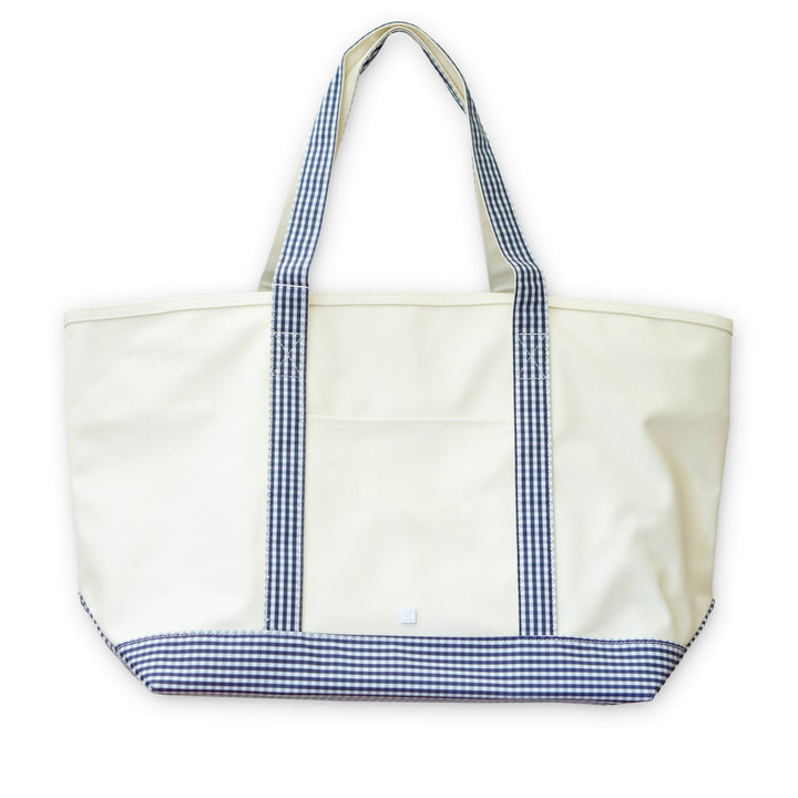 Coated Canvas Maxi Tote