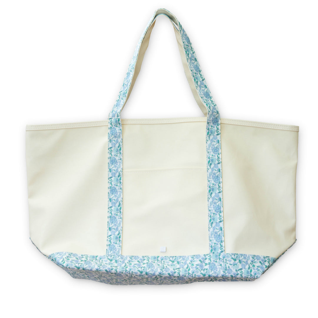 Coated Canvas Maxi Tote