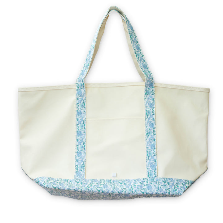 Coated Canvas Maxi Tote