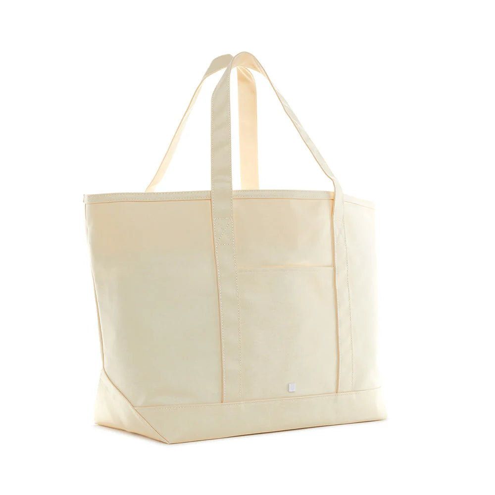 Coated Canvas Maxi Tote