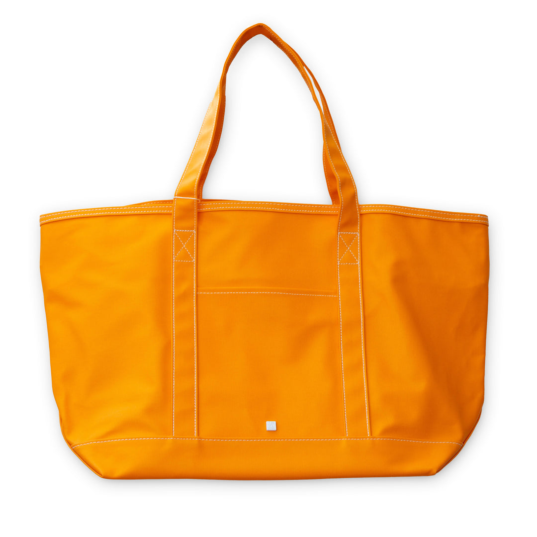 Coated Canvas Maxi Tote