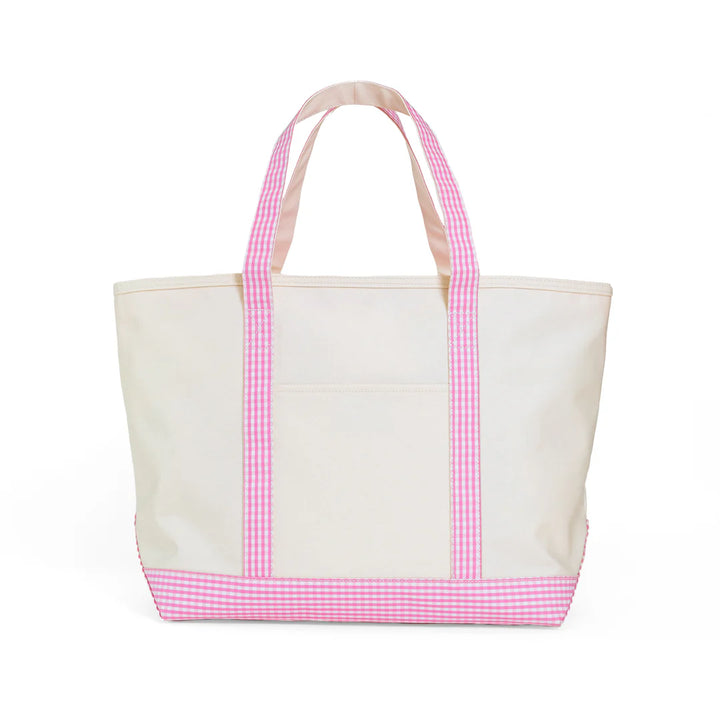 Coated Canvas Maxi Tote