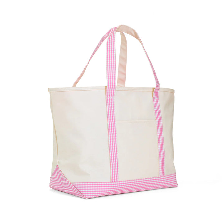 Coated Canvas Maxi Tote