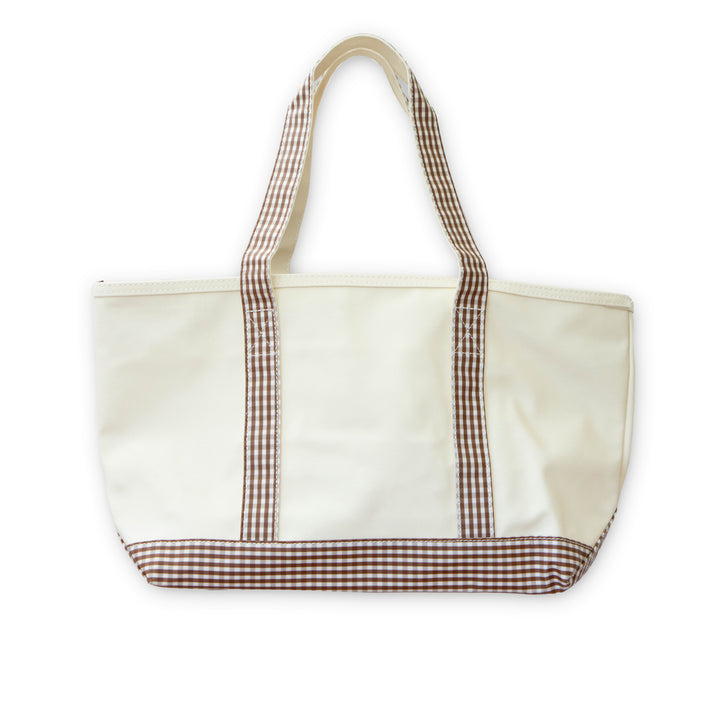 Coated Canvas Medium Tote