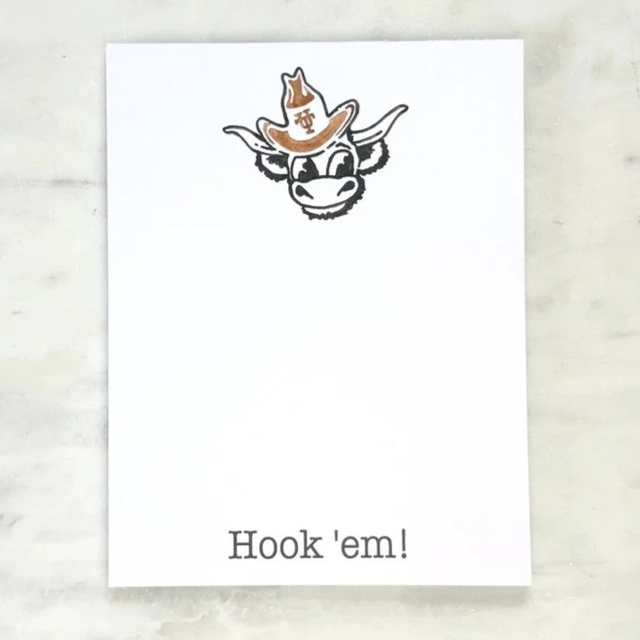 Blue Bow Notepad Set