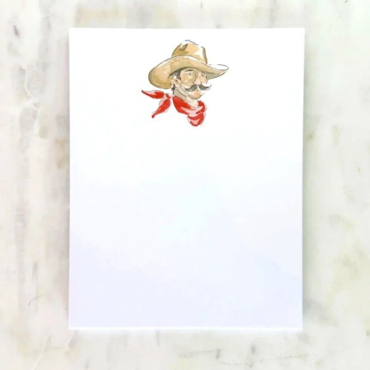 Blue Bow Notepad Set
