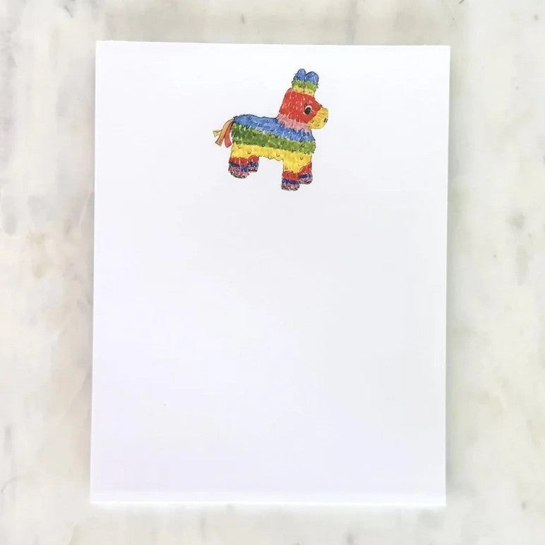 Blue Bow Notepad Set