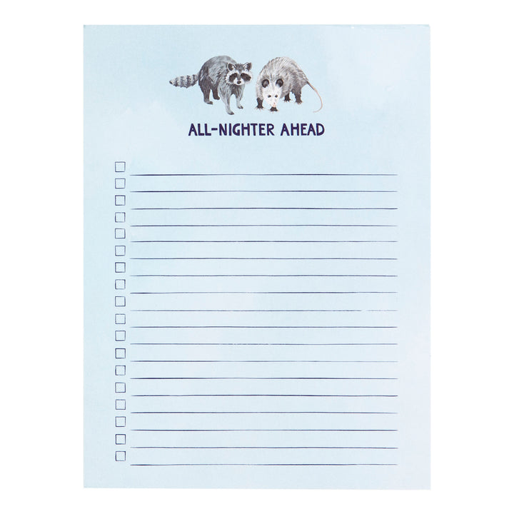 All Nighter Notepad #494213