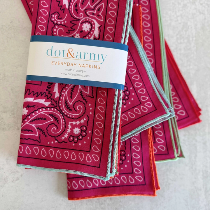 Bandana Cloth Napkin Set