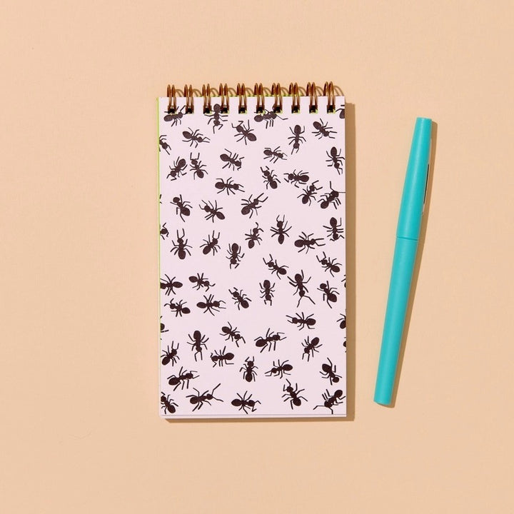Pocket Letterpress Spiral Notebook