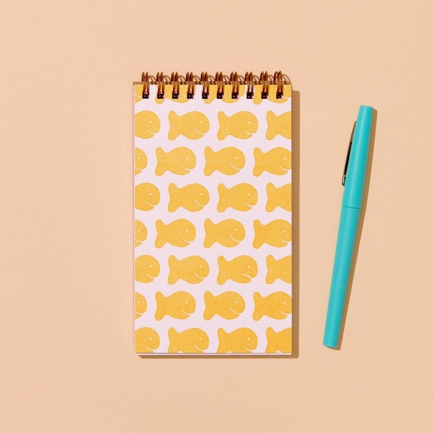 Pocket Letterpress Spiral Notebook