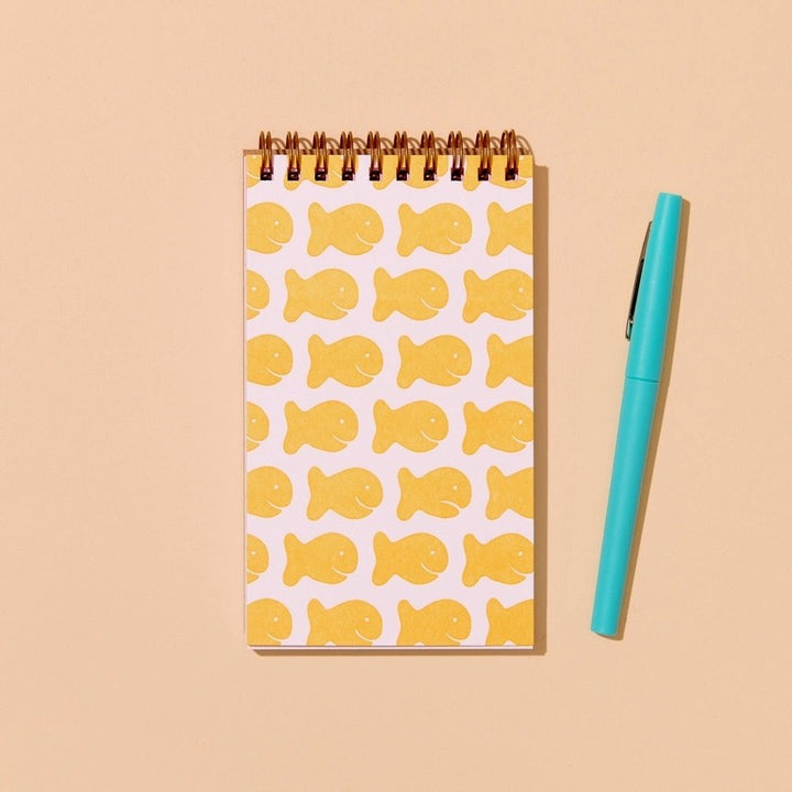 Pocket Letterpress Spiral Notebook