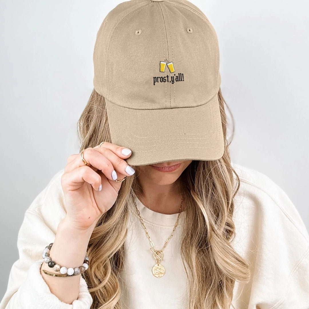 Prost Y'all Embroidered Cap
