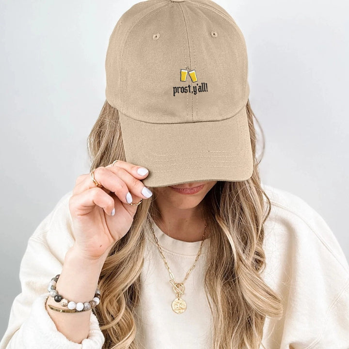 Prost Y'all Embroidered Cap