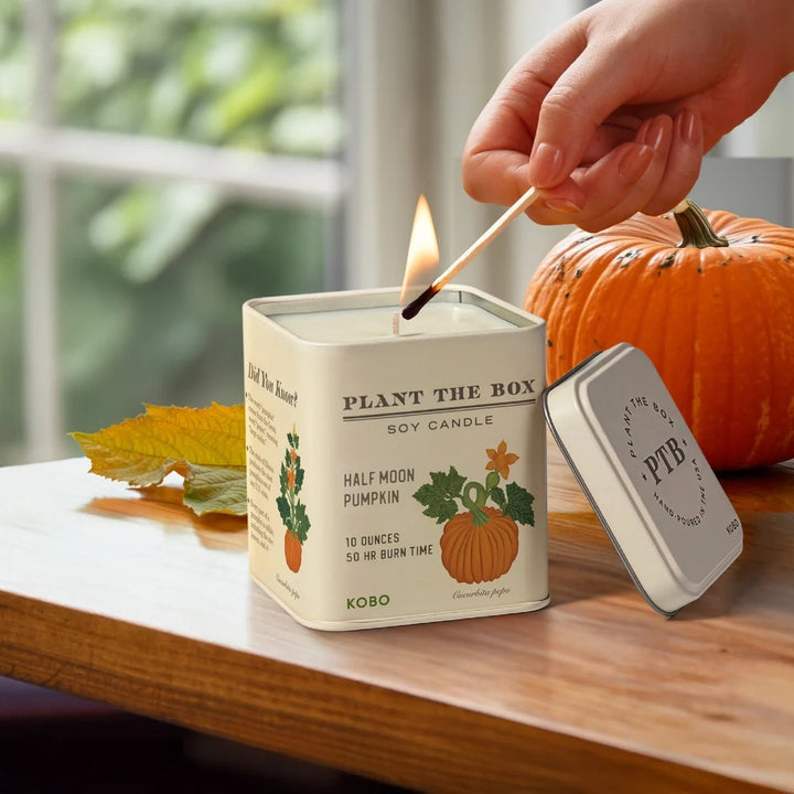 Plant the Box Tin Candle 10oz