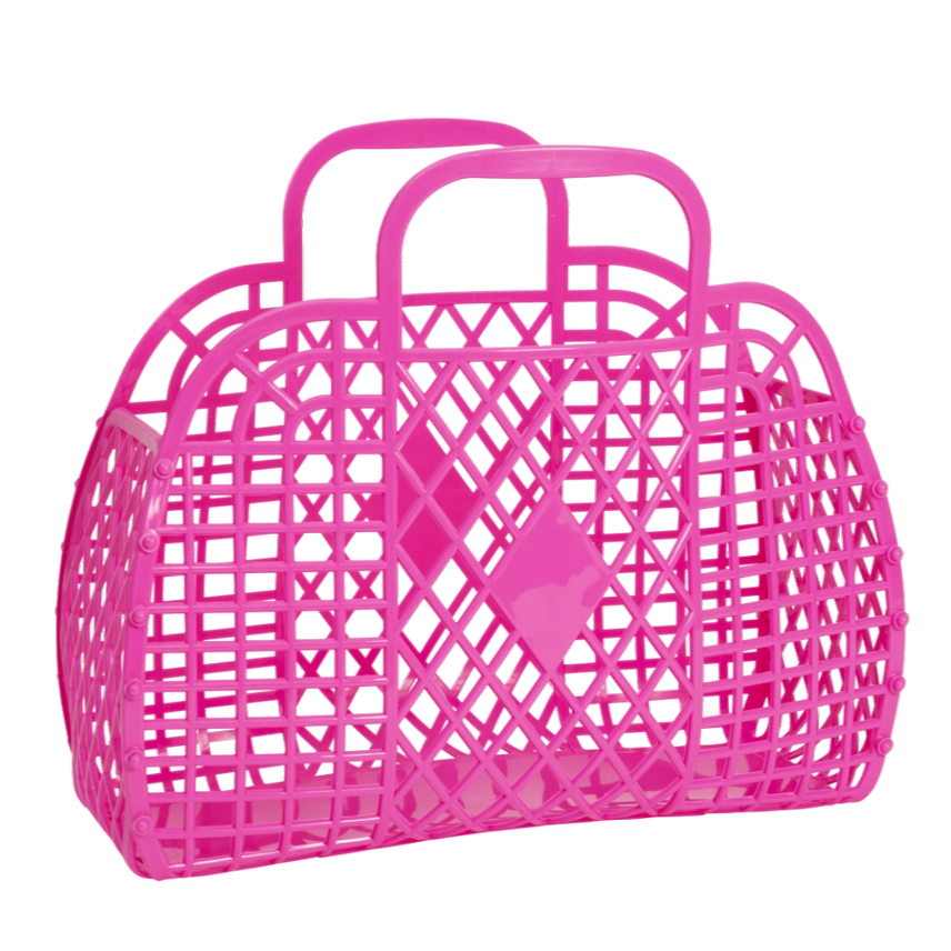 Large Retro Basket Jelly Bag
