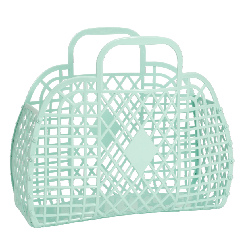 Large Retro Basket Jelly Bag