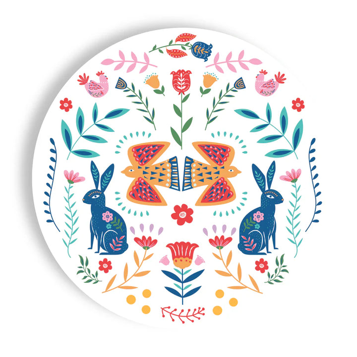 Whimsical Woodland Salad Plates 9"