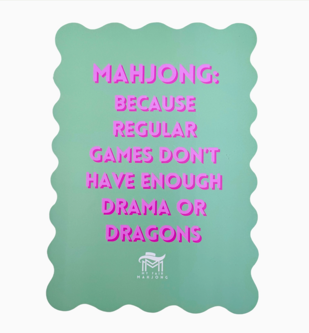 Mahjong Shuffle Card