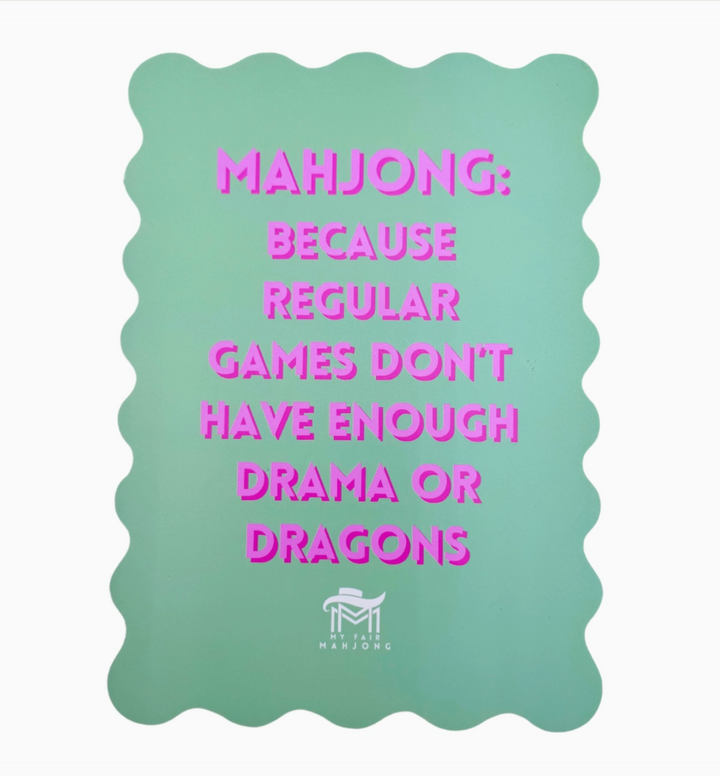 Mahjong Shuffle Card