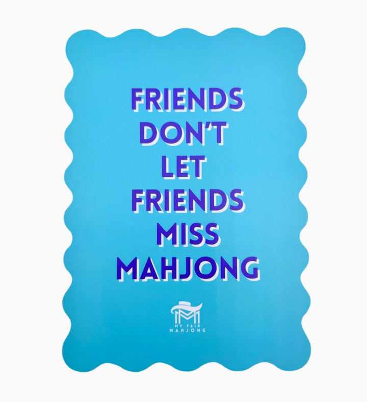 Mahjong Shuffle Card