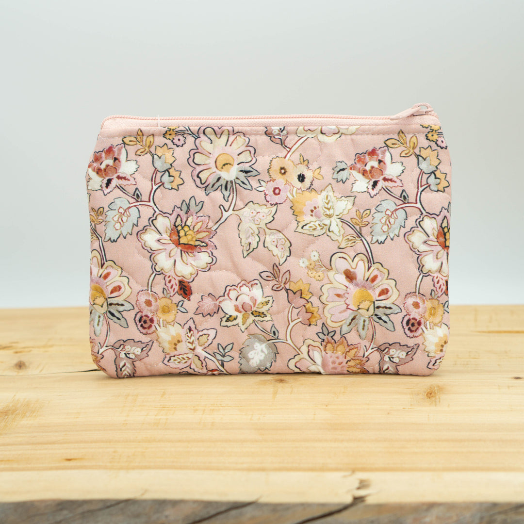 Kennedy Quilted Zipper Bag