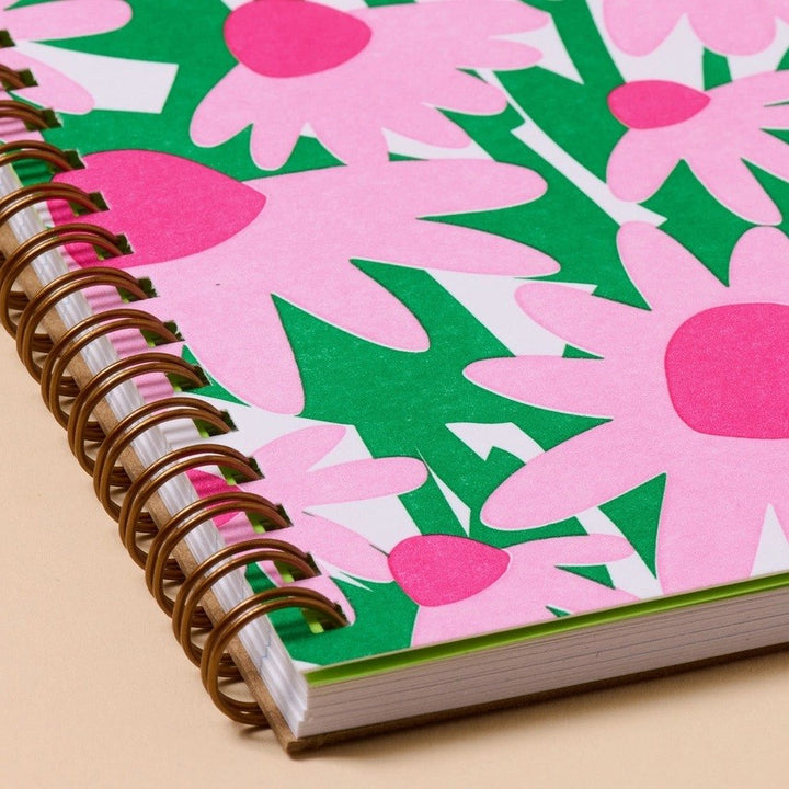 Letterpress Spiral Notebook