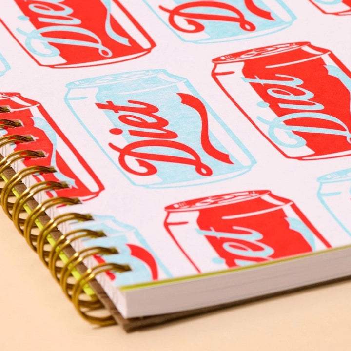 Letterpress Spiral Notebook