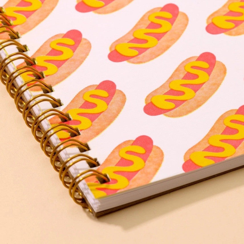 Letterpress Spiral Notebook