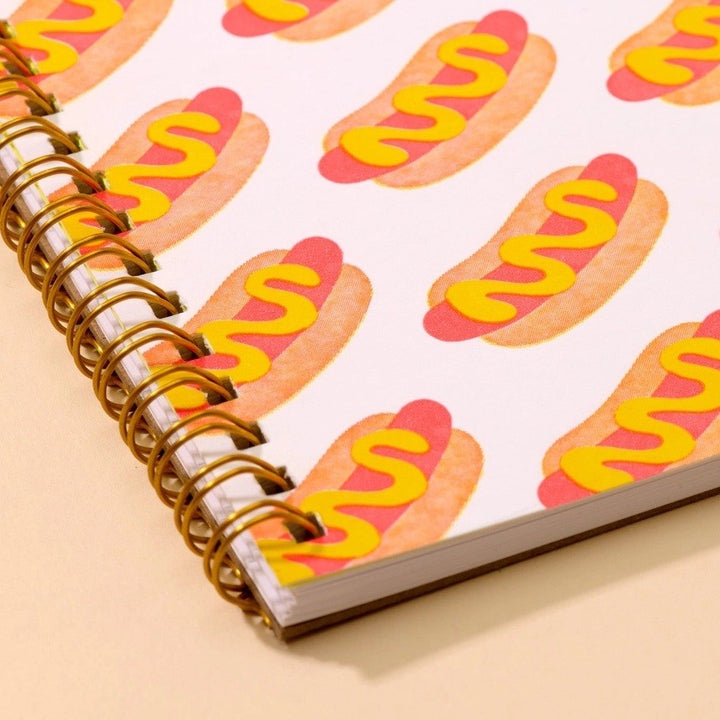 Letterpress Spiral Notebook