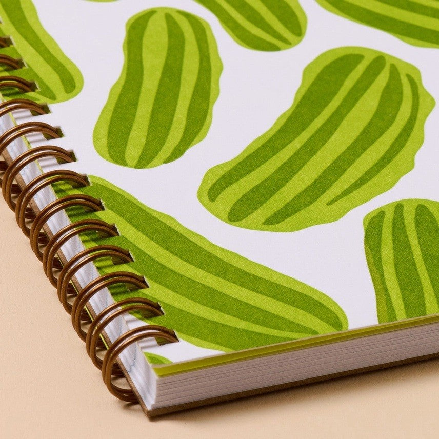Letterpress Spiral Notebook