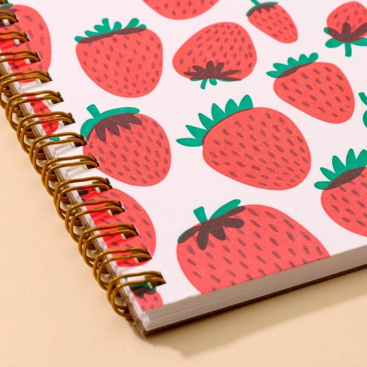 Letterpress Spiral Notebook