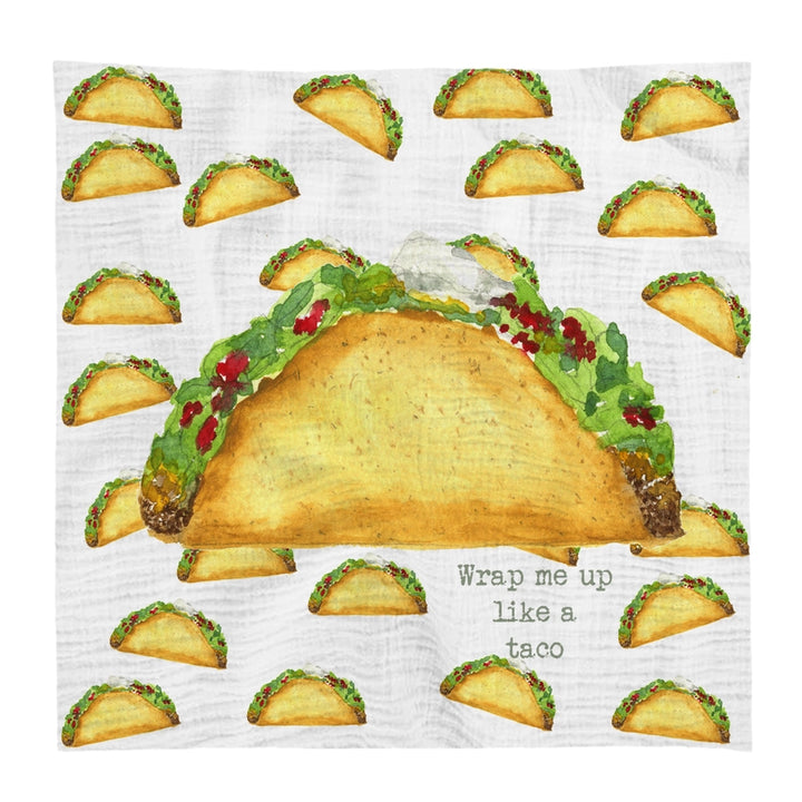 Watercolor Swaddle Blanket