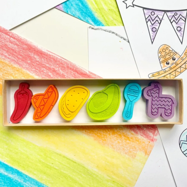 Taco Time Crayons