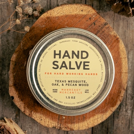 Tan Label Hand Salve
