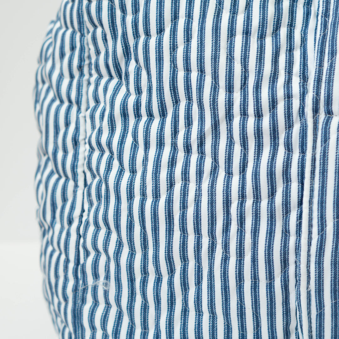 Ticking Stripe Duffel Bag