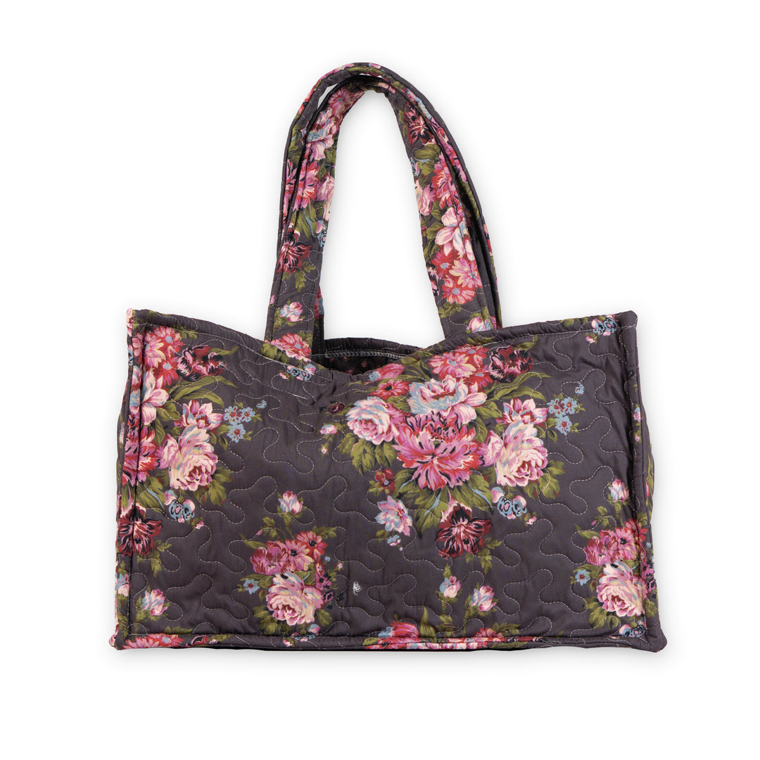 Garden Walk Quilted Tote Bag