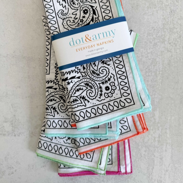 Bandana Cloth Napkin Set