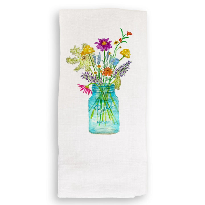 Watercolor Dish Towel