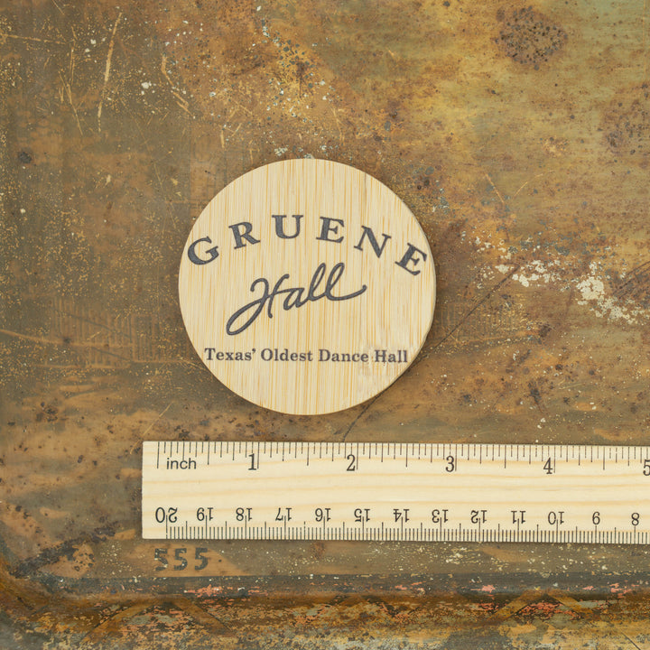 Gruene Hall Magnetic Wooden Bottle Opener