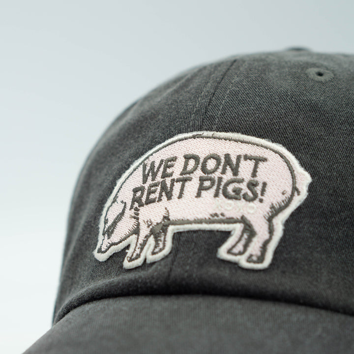 We Don't Rent Pigs Patch Cap